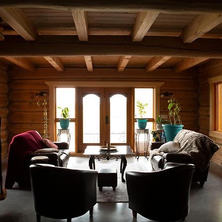 Hebergement "La Maison En Bois Rond" Sainte-Marie Eksteriør bilde