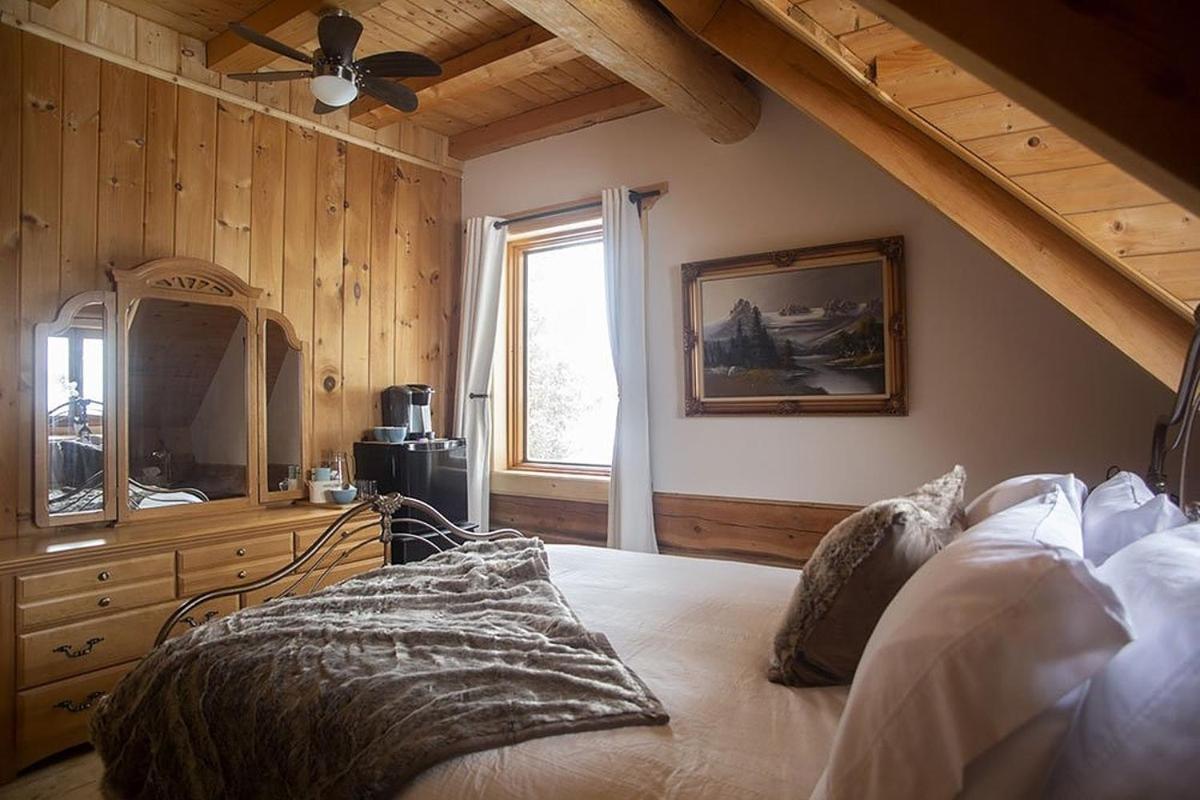 Hebergement "La Maison En Bois Rond" Sainte-Marie Eksteriør bilde